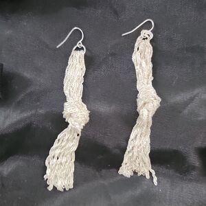 Elegant Silver Dangle Earrings